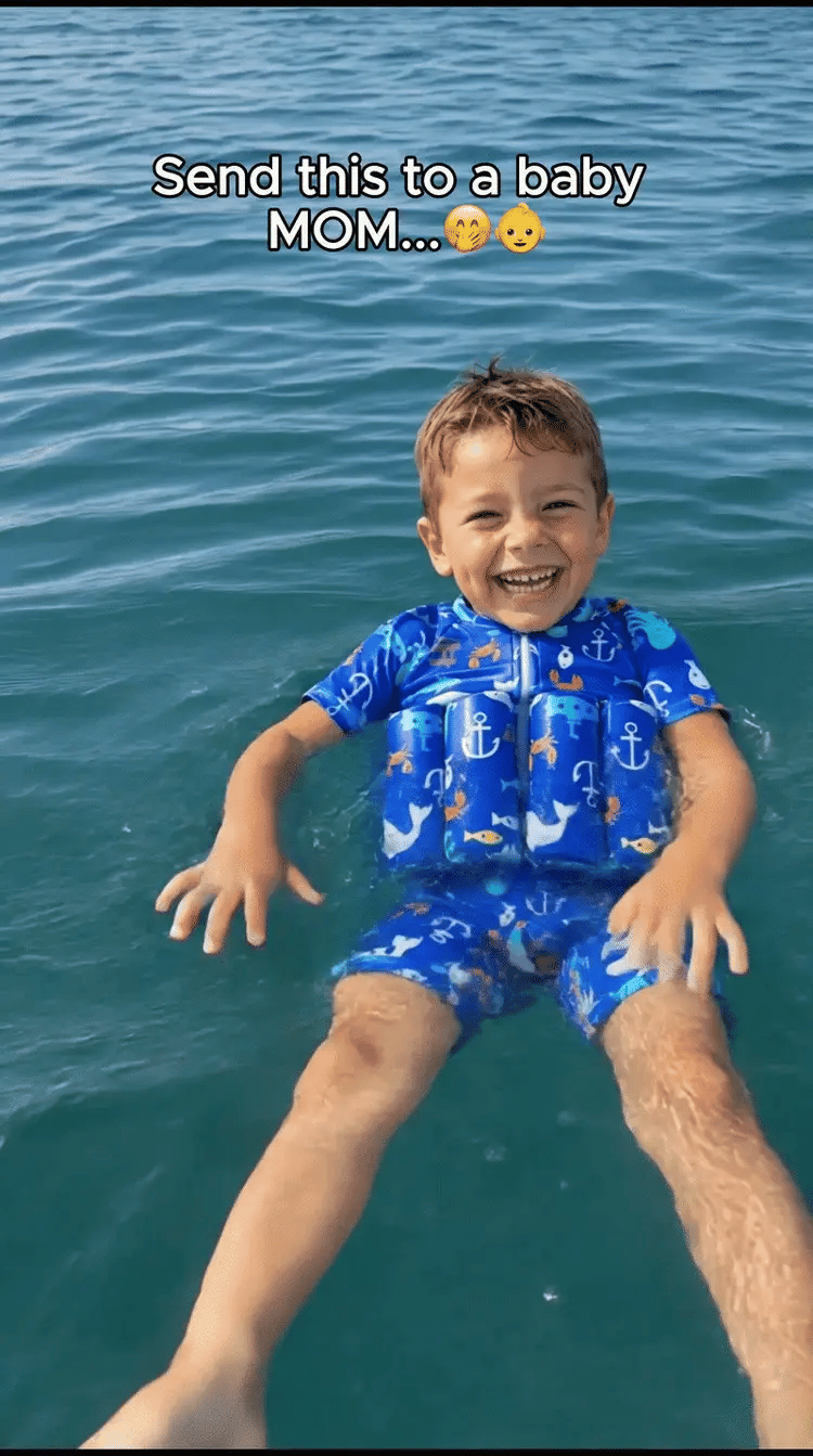 The Starter Suit buoyancy demonstration